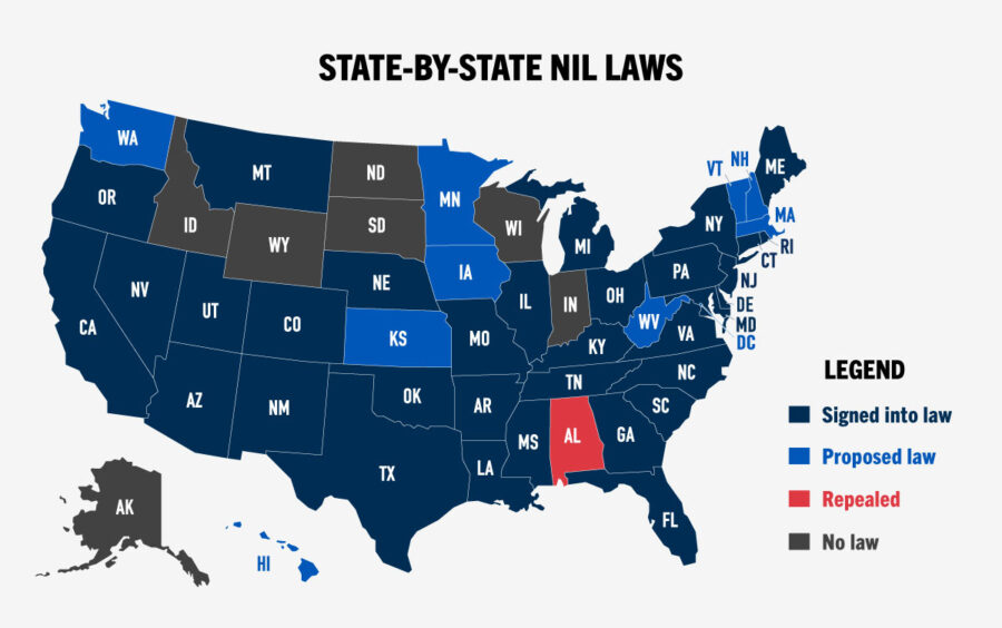 state by state map of NIL laws state by state map of NIL laws